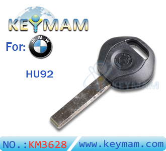 BMW 2 track transponder key shell 